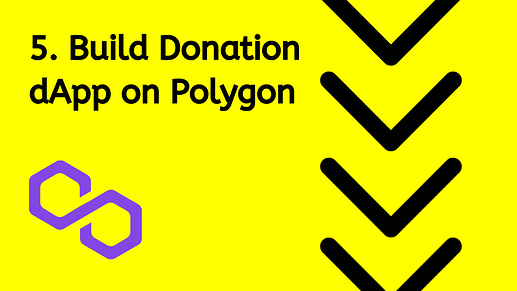 Donation smart contract polygon ethereum blockchain - 5